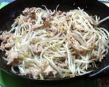 ヘルシーもやしと豚肉のおろし食べ作り方4写真