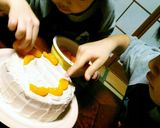 スポンジケーキ♡ココアあじ作り方15写真