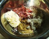 椎茸とマヨ・コンビーフのパン粉焼き♪作り方2写真