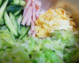 キャベツとハムのさっぱりサラダ作り方4写真