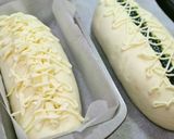 バジルチーズパンとハムマヨパン作り方5写真