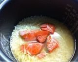 焼鮭と生姜の炊き込みごはん作り方3写真