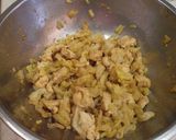 白菜と鶏肉のピリ辛ごま和え中華そば☆作り方2写真