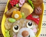 キャラ弁☆くまちゃん作り方2写真