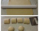 朝食~豆乳に中華饅頭(マントウ)作り方6写真