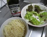 簡単☆納豆のパスタサラダ作り方1写真