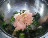 ほうれんそうと鶏ひき肉で餃子♬作り方2写真