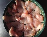 胸肉ジャーキー★オーブンいらず ワン♡作り方1写真
