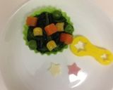 超簡単！クリスマスツリー☆ ＊キャラ弁＊作り方3写真