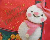 クリスマス✩雪だるまの簡単サンドイッチ☆作り方6写真