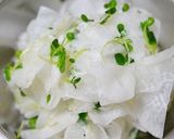 簡単ホタテ缶詰で作る､おしゃれ大根サラダ作り方3写真