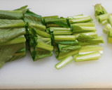 ルクエde鶏ささみと小松菜の中華風炒め作り方2写真