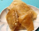 リメイク カレーの残りdeサモサ風春巻作り方8写真