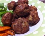 コロコロかぼちゃレンコンの肉団子作り方6写真