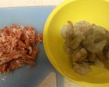 崩れ豆腐が絡む♪八宝菜(中華丼)作り方2写真