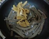 こんにゃくメンマ炒め作り方1写真