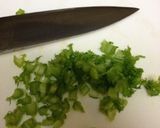 わさび菜とフェタチーズのサラダ作り方2写真