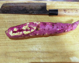 レンジで時短！さつまいもと豚肉の甘辛炒め作り方1写真