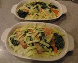 マッシュポテトグラタン♡サーモン＆法蓮草作り方9写真