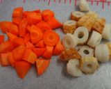 お手軽～♪こんにゃくと高野豆腐の煮物作り方3写真