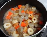 お手軽～♪こんにゃくと高野豆腐の煮物作り方5写真