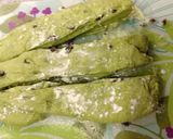 あずきと抹茶のデニッシュ食パン作り方4写真