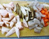 あさりの水煮缶ＤＥ筑前味噌煮作り方1写真
