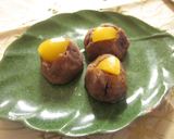 そば粉と小豆餡で和菓子作り方3写真