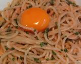 生パスタで明太子スパゲティ作り方4写真