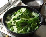 [簡単]チンゲン菜のクリーム煮作り方3写真