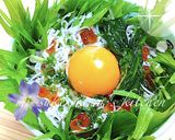 ஐ水菜と大根☆釜揚げしらすのサラダ丼ஐஃ作り方4写真