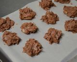 ココアとアーモンドのロッククッキー作り方5写真