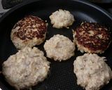 ★鶏ごぼう味噌の豆腐ハンバーグ作り方7写真