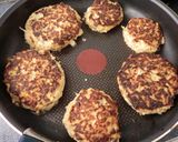 ★鶏ごぼう味噌の豆腐ハンバーグ作り方8写真