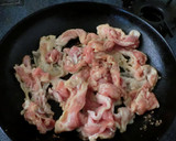 スライス大根と豚肉のにんにく醤油炒め作り方4写真