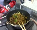 山羊座が作るソース焼きそば作り方9写真