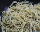セロリの葉っぱとごま油のかつお節パスタ作り方5写真