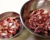炊飯器で☆しっとり砂肝のコンフィ作り方3写真