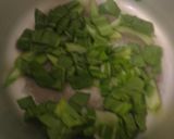 チンゲン菜と卵で中華風卵スープ作り方6写真