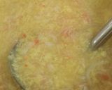 海老と蟹カマのメレンゲあんかけ炒飯作り方7写真