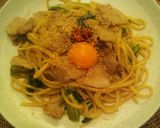 豚バラとチンゲン菜のパスタ☆韓流!?作り方5写真