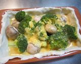 グラタン皿で【しょうゆ麹キッシュ】作り方5写真