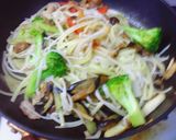 生姜とごま油が香る★茄子と豚肉の和風スパ作り方7写真