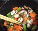 ほっこり美味＊鱈と根菜のカレー豆乳スープ作り方3写真