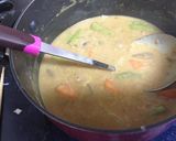 ほっこり美味＊鱈と根菜のカレー豆乳スープ作り方5写真