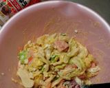 ＊キャベツとたまごの　カレーマヨサラダ＊作り方6写真
