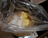 ビニール袋で混ぜるだけ簡単きなこクッキー作り方1写真