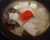 簡単スピード小鍋★鱈と豆腐の明太チゲ作り方5写真