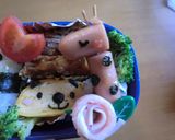 ハムの花☆お弁当に作り方6写真