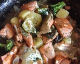 鮭とじゃがいも＊マヨ風味作り方8写真